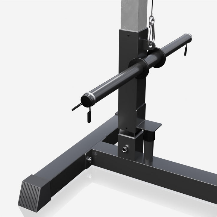 Ylätalja kaapelilaite musta 30mm