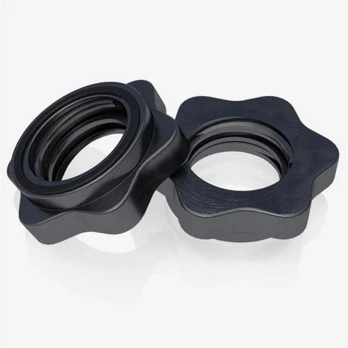 Hantelstång BLACK 2x35cm Stjärnlås 30mm