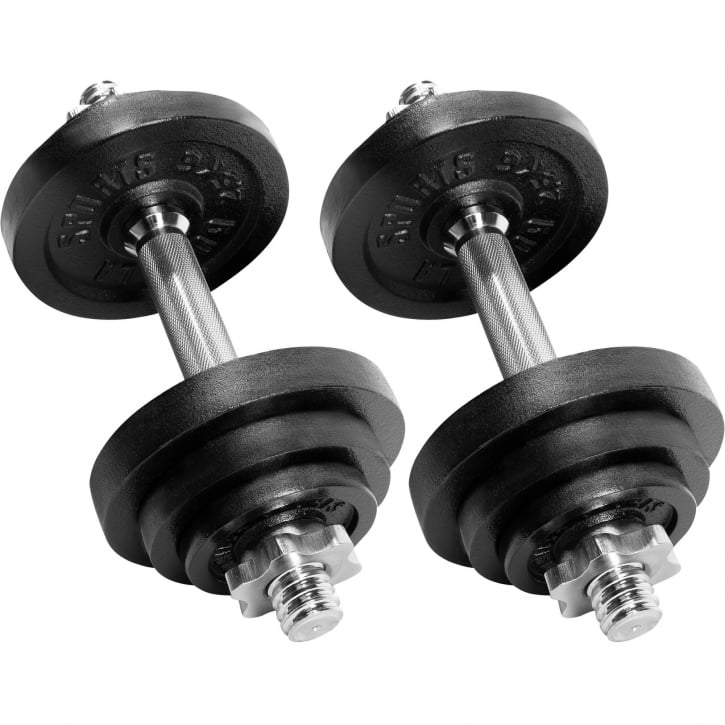 Skivstång & Hantelset 23kg