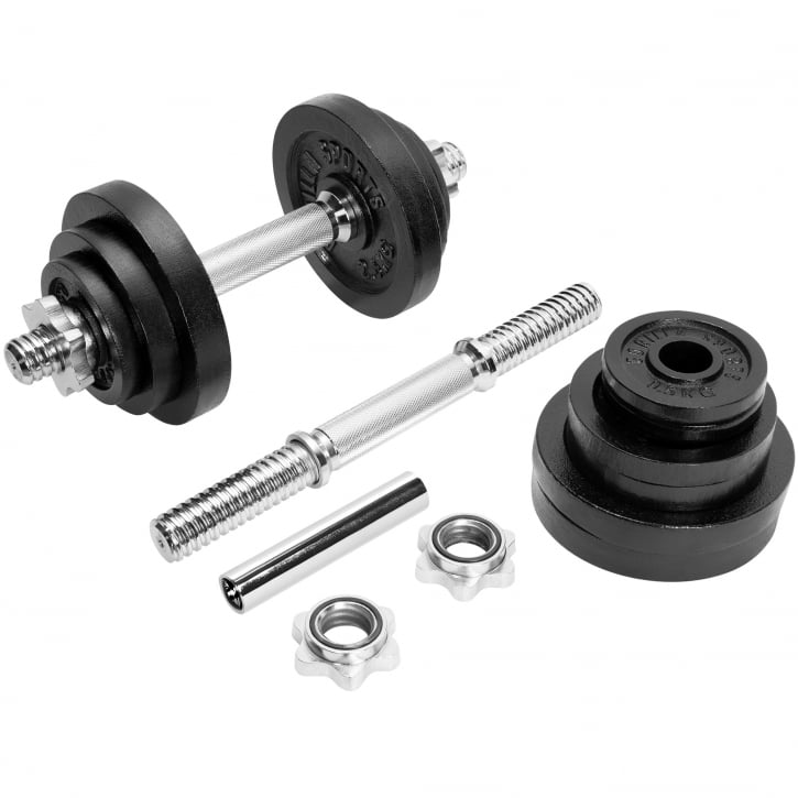 Skivstång & Hantelset 23kg