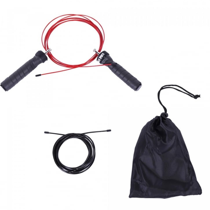 Hyppynaru kuulalaakerilla - Musta/Punainen