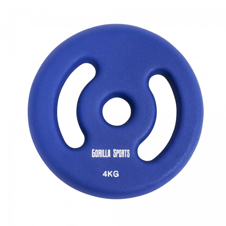 Viktskivor Neopren 31mm 1-5kg
