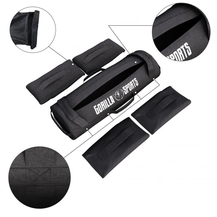 Powerbag Sandsäck Justerbar 20kg 30kg