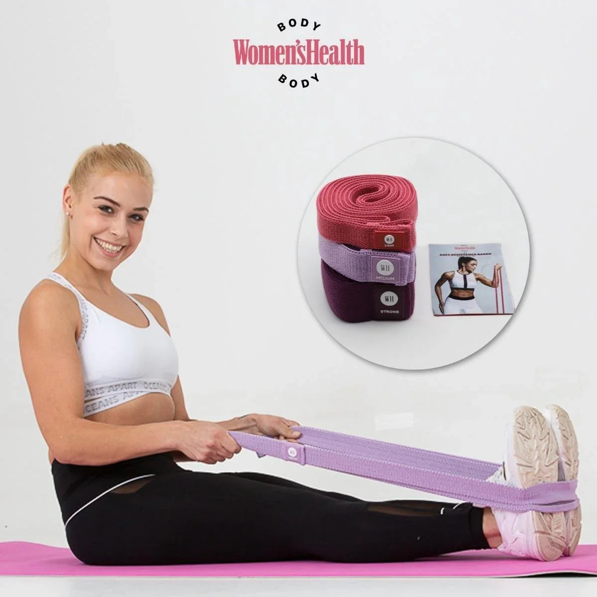 Hip Glute Band Women's Health Paket