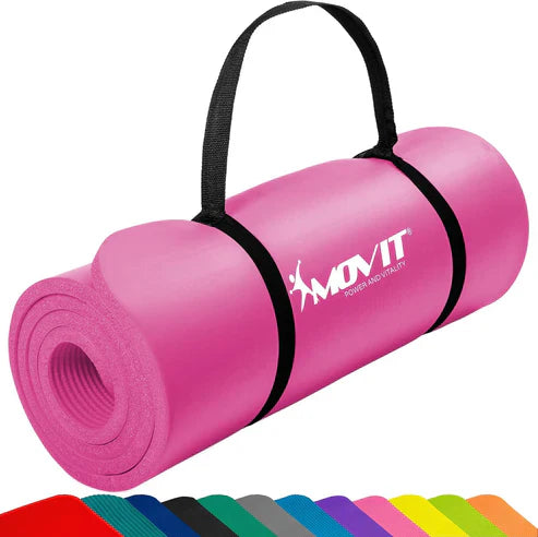Träningsmatta Yogamatta Movit 190x60cm