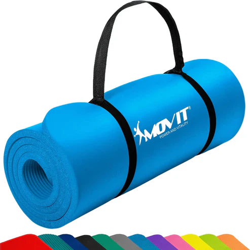 Träningsmatta Yogamatta Movit 183x60cm