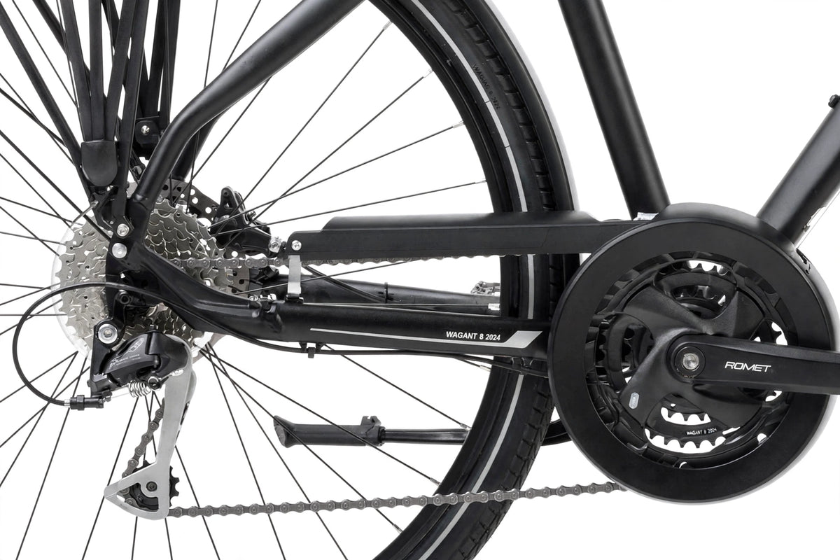 Herrcykel ROMET Wagant 8, svart