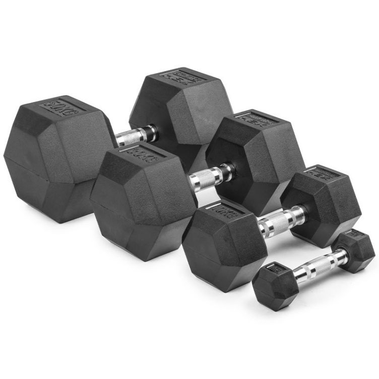 Pro Hex Hantel 10kg - enkel