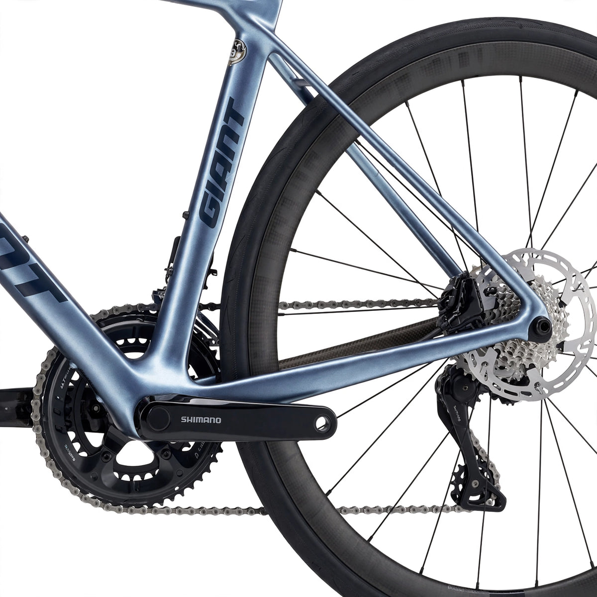 Maantiepyörä GIANT TCR Advanced 0 PC, Frost Silver