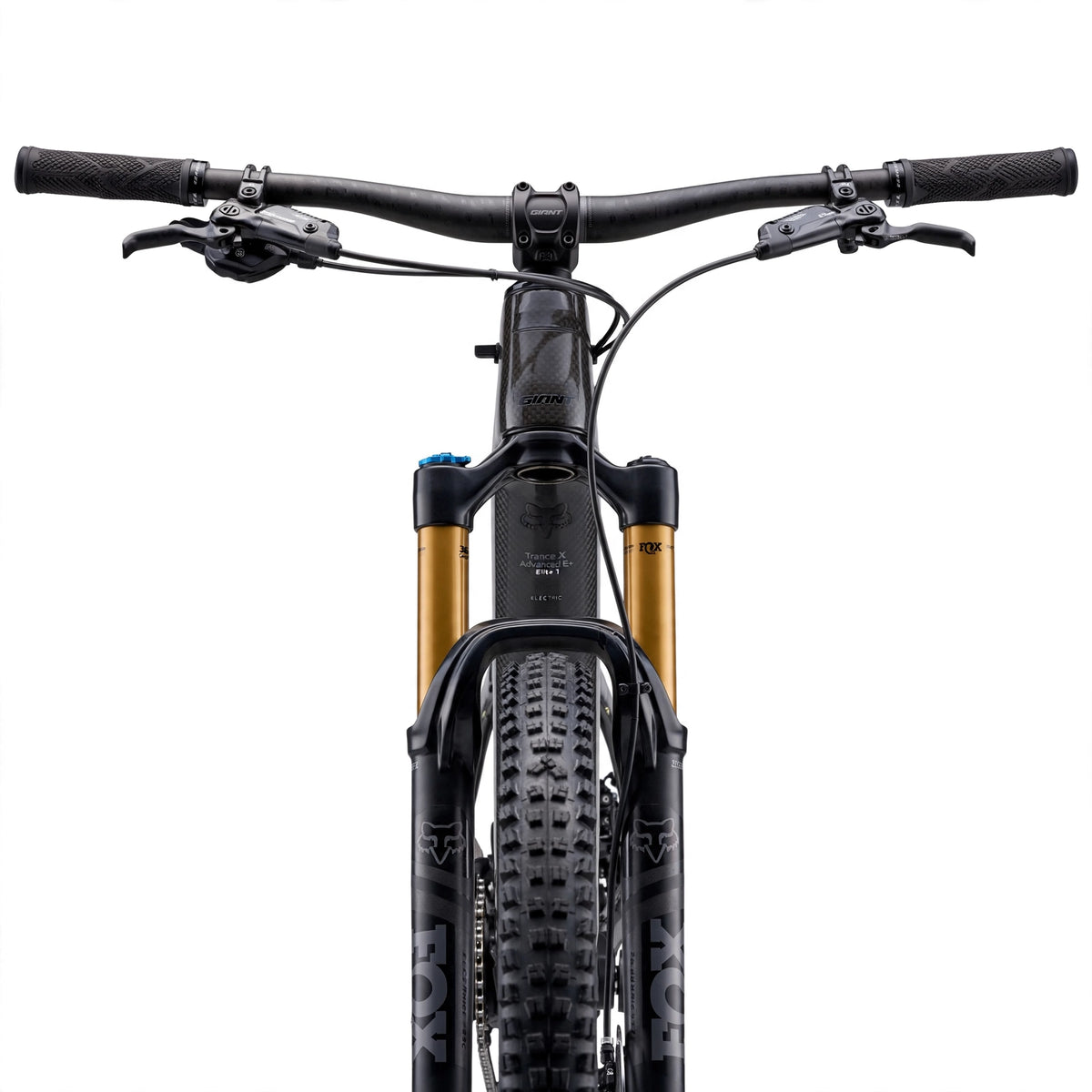 Elcykel GIANT Trance X Advanced E+ Elite 1, Raw Carbon