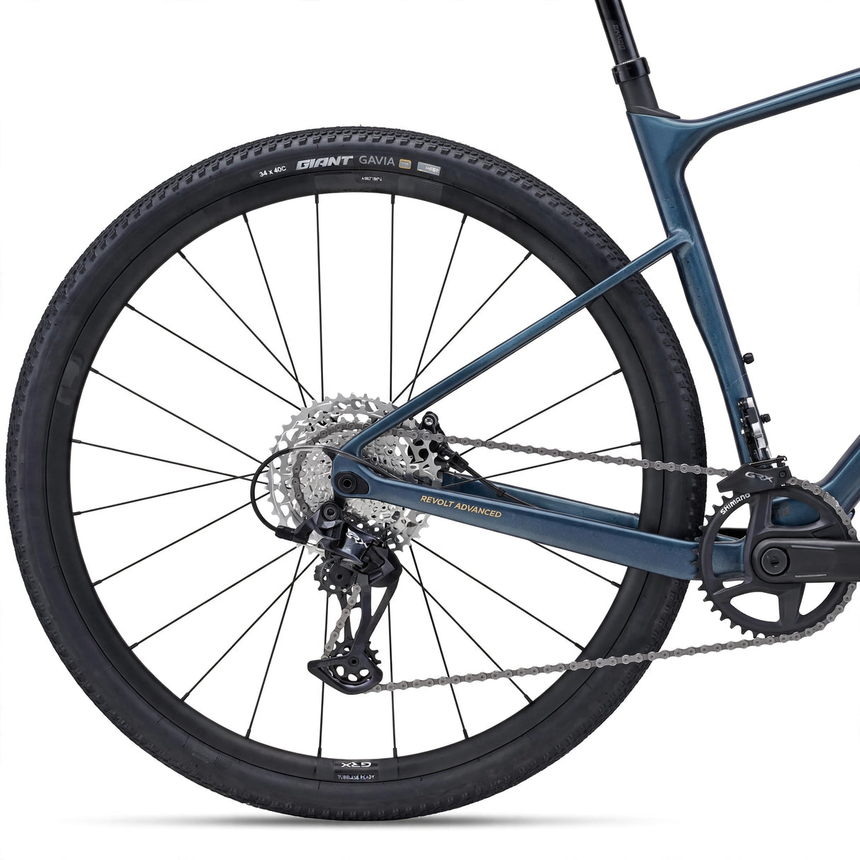 Gravelpyörä GIANT Revolt Advanced 1, Blue Ashes