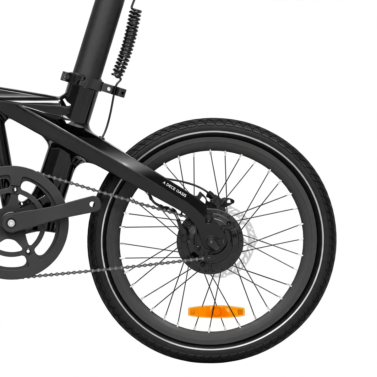 Sähköpyörä ADO A20 Carbon, Musta