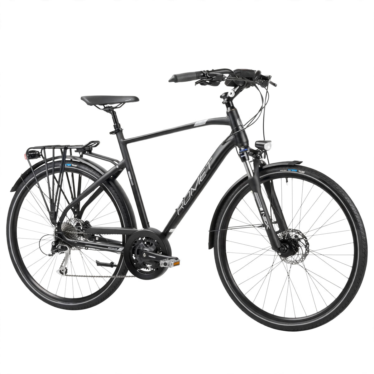 Herrcykel ROMET Wagant 8, svart