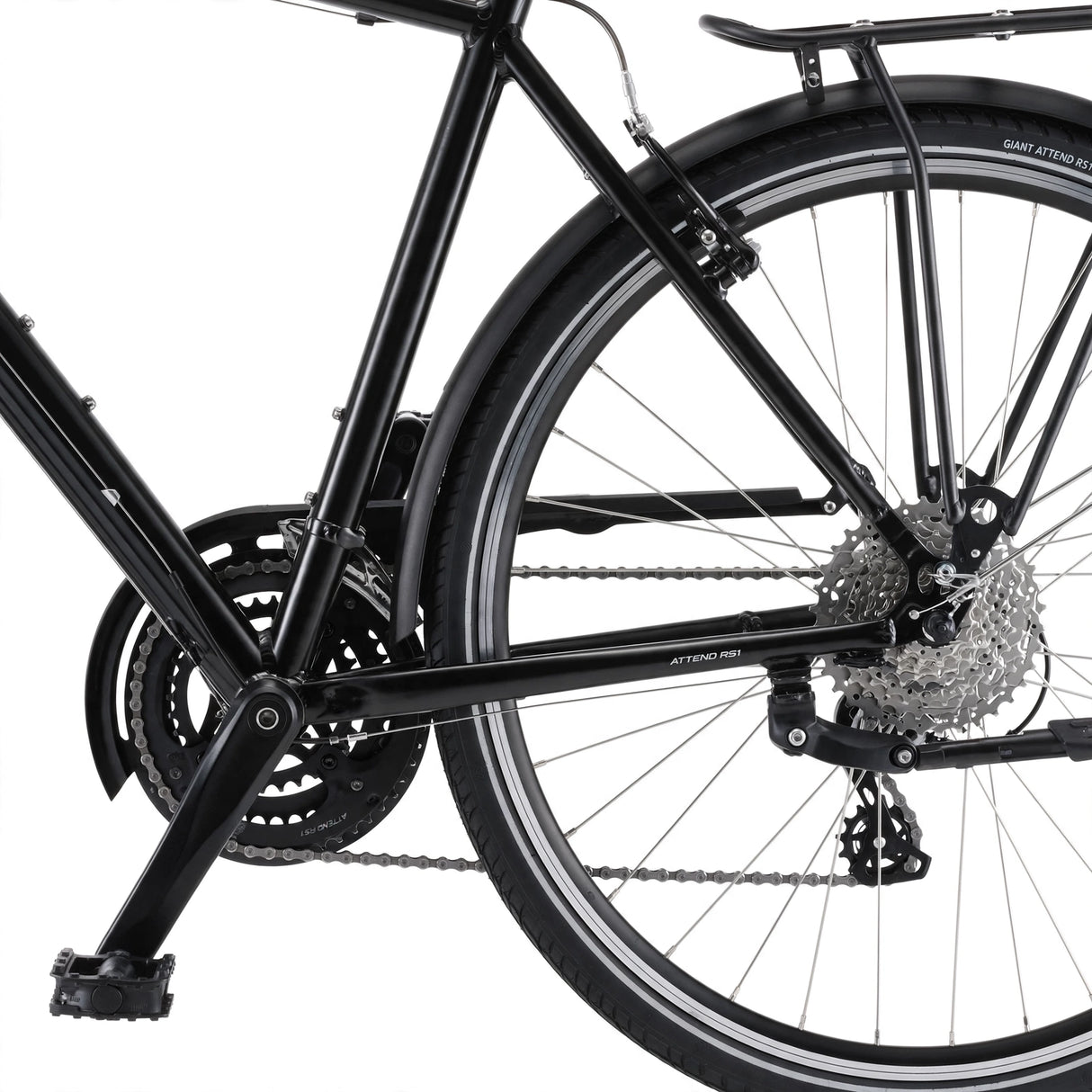 Cykel GIANT Attend RS 1 GTS, Svart