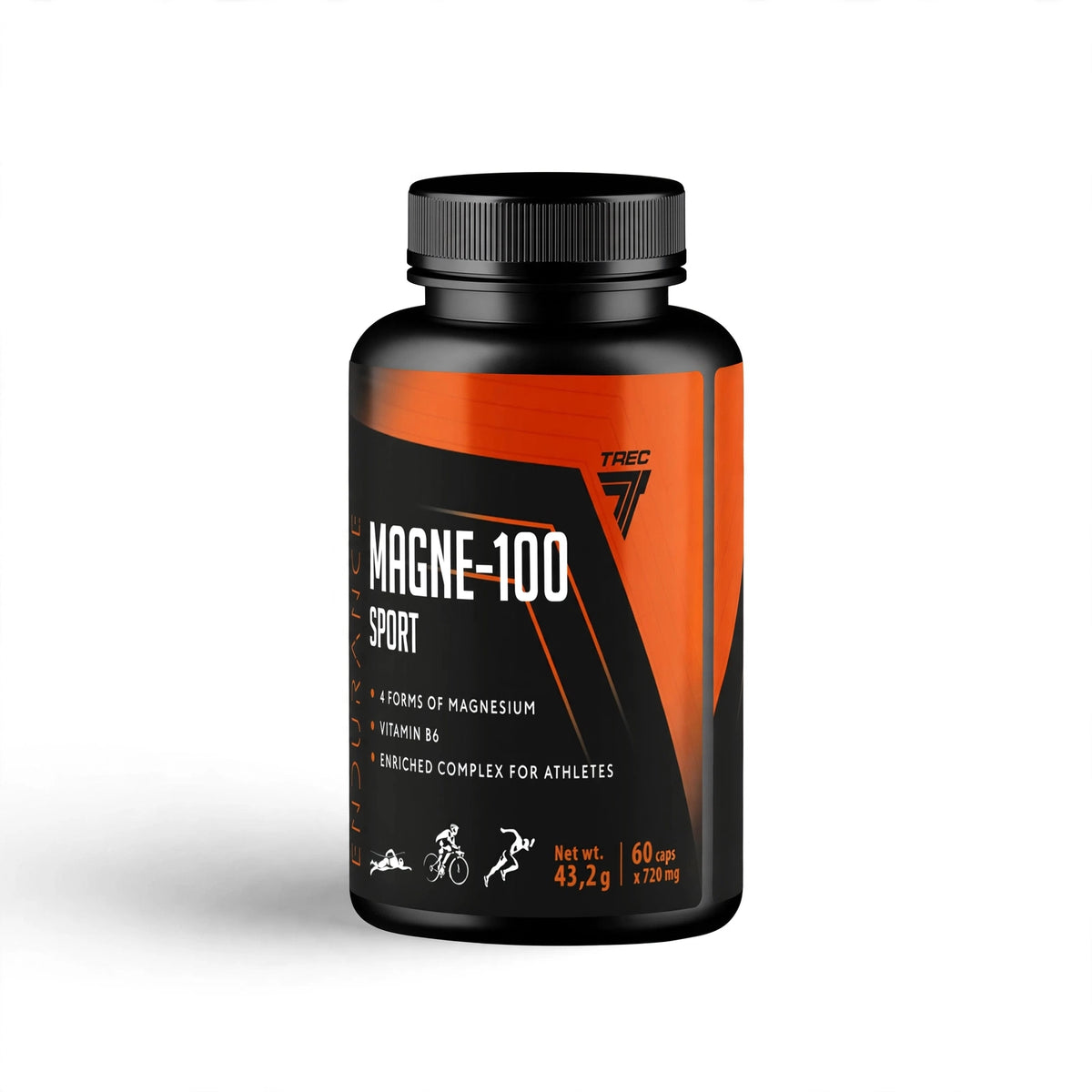 Magnesium TREC MAGNE-100 SPORT 60 kapselia