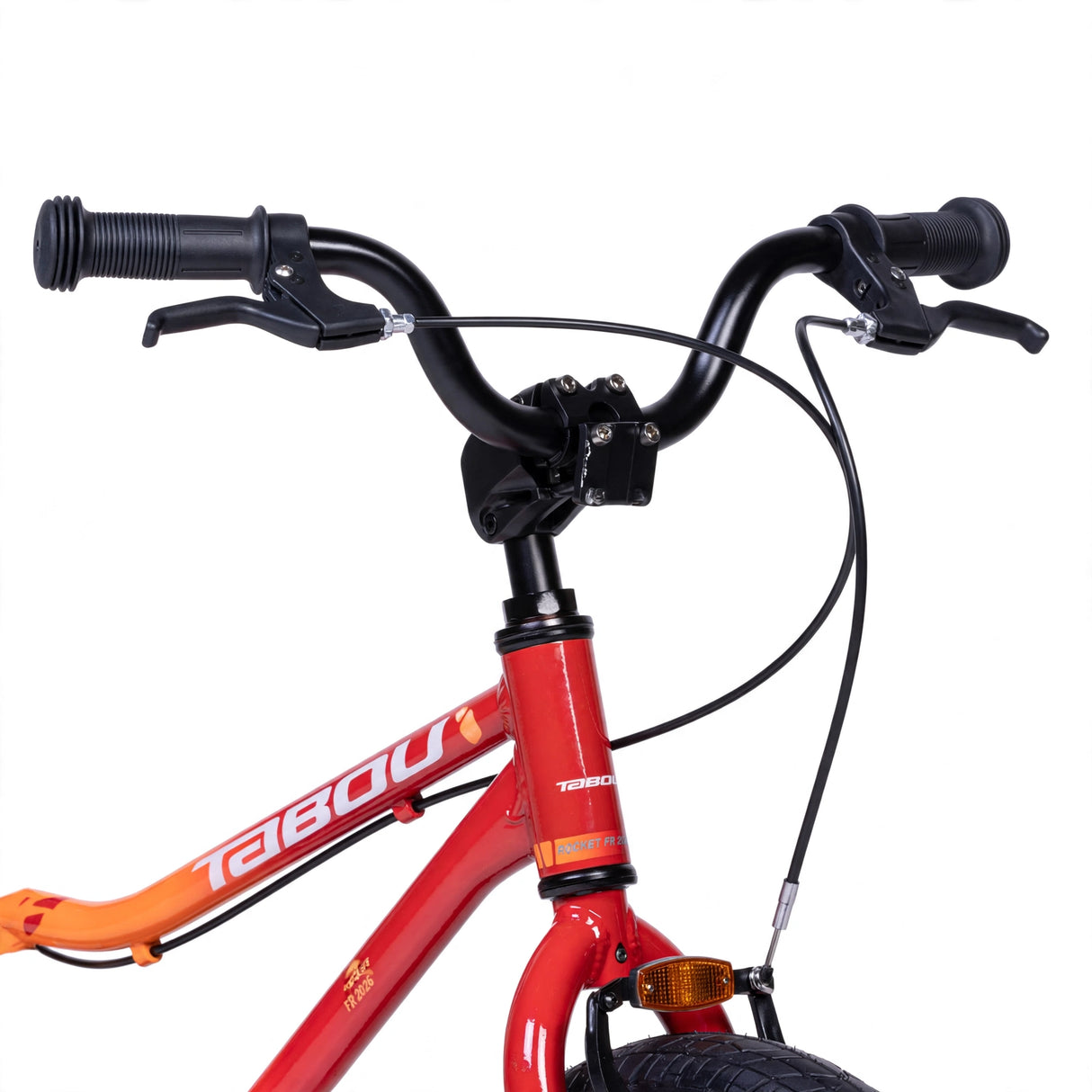 Lastenpyörä TABOU Rocket FR, 12" punakeltainen