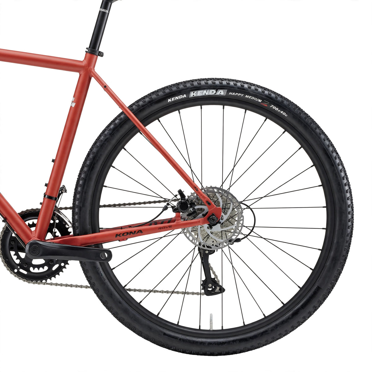 KONA Rove -polkupyörä, 27.5", Matte Bloodstone