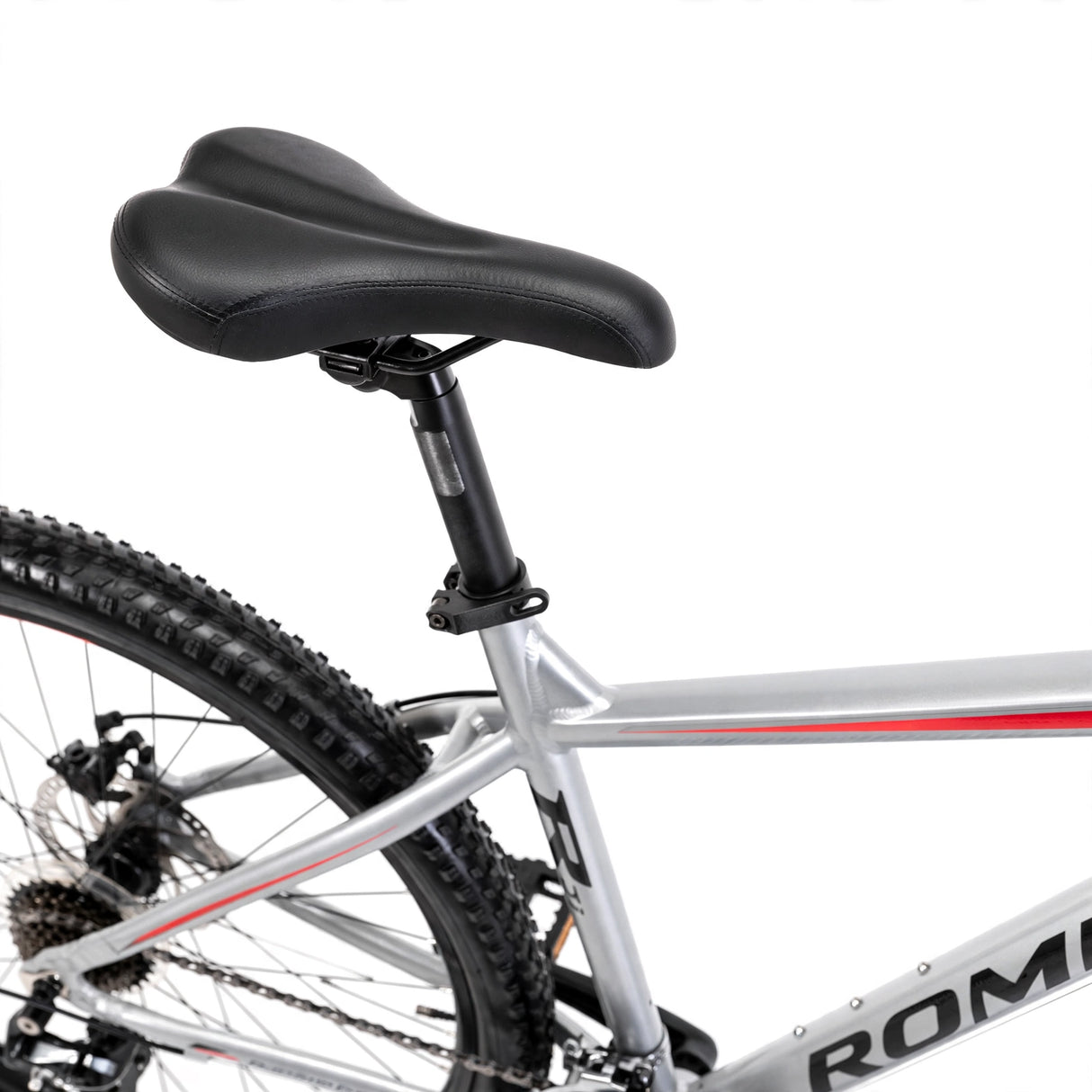 Cykel ROMET Rambler R7.1, 27.5" silver-röd