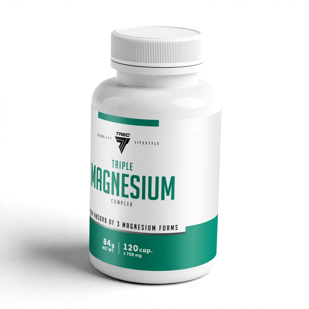 Magnesium TREC TRIPLE MAGNESIUM COMPLEX 120 kapselia