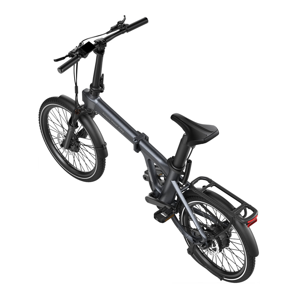 Hopfällbar elcykel ADO Air 20 Ultra (2026) Grå