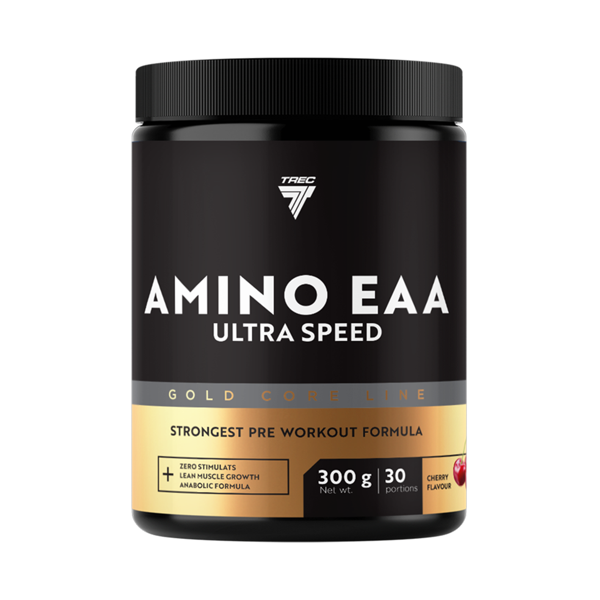Aminohappo TREC GOLD CORE LINE AMINO EAA HIGH SPEED CHERRY 300 g