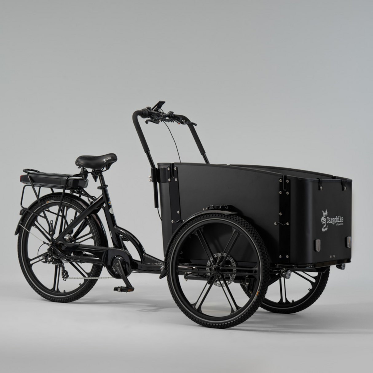 Sähkökuormapyörä CARGOBIKE of SWEDEN Flex