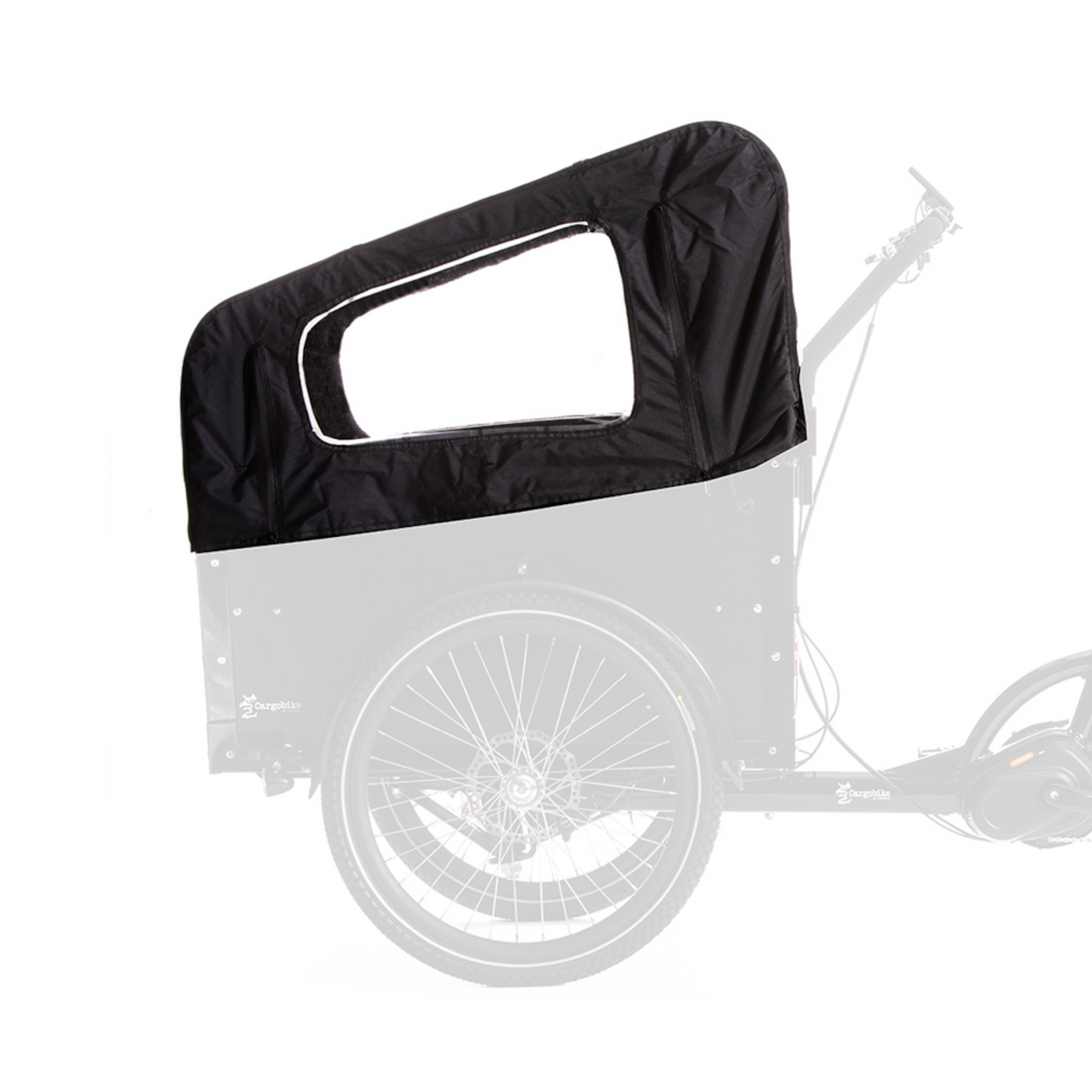 Sadesuoja CARGOBIKE Canopy 2 lapselle Classic