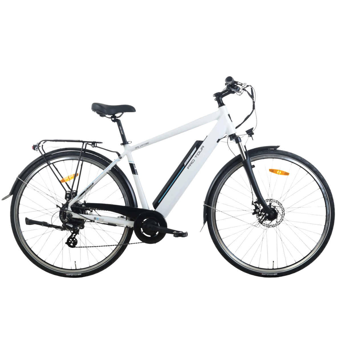 Sähköpyörä TOTEM XC921, 28" valkoinen