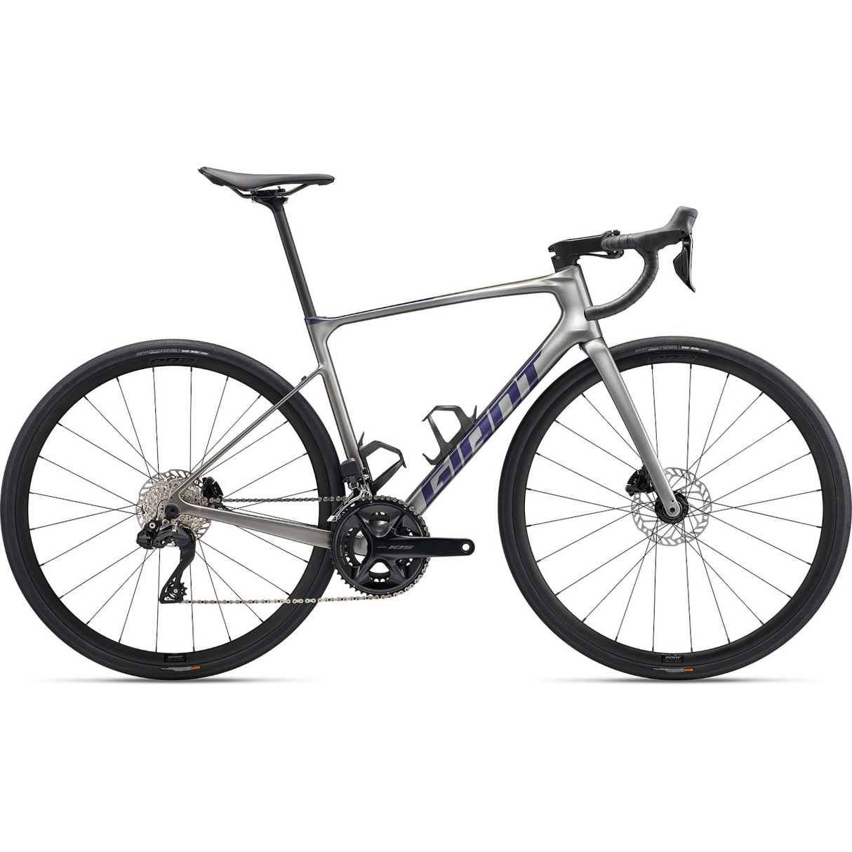 Maantiepyörä GIANT Defy Advanced 1, Charcoal/Milky Way