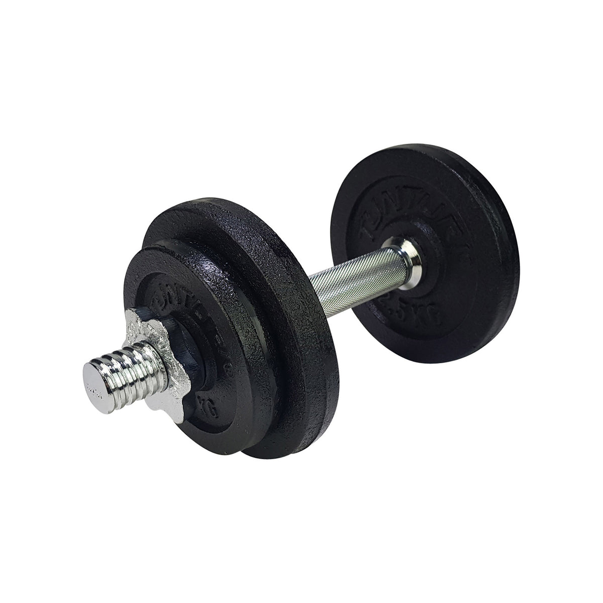 Käsipainosetti TUNTURI Käsipainosetti 10 kg, 1 tanko