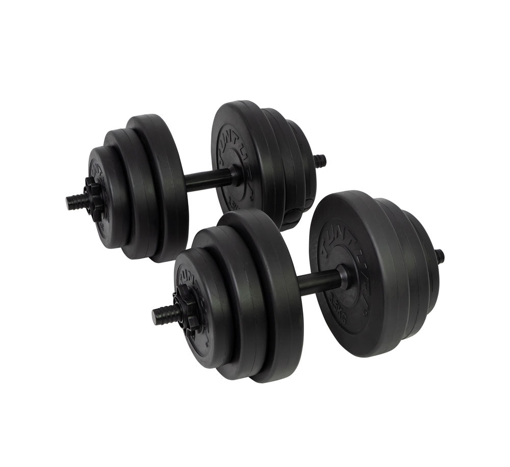 Käsipainot TUNTURI Vinyylikäsipainosarja 28kg