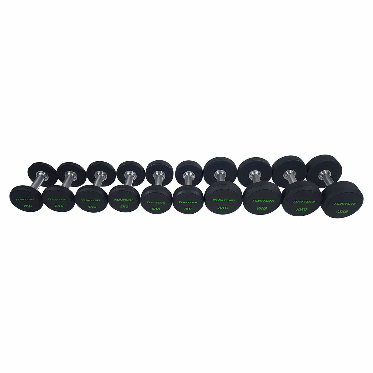 Käsipainot TUNTURI PU Pro Käsipainosarja 2-12kg