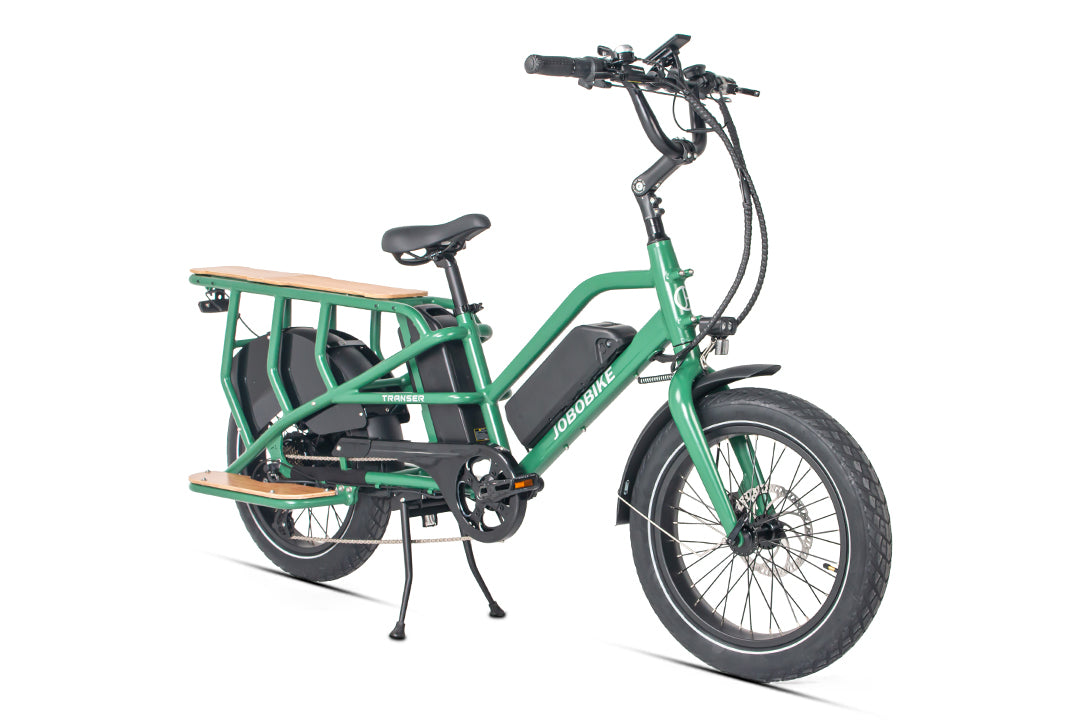 El-lastcykel JOBOBIKE Transer, Grön