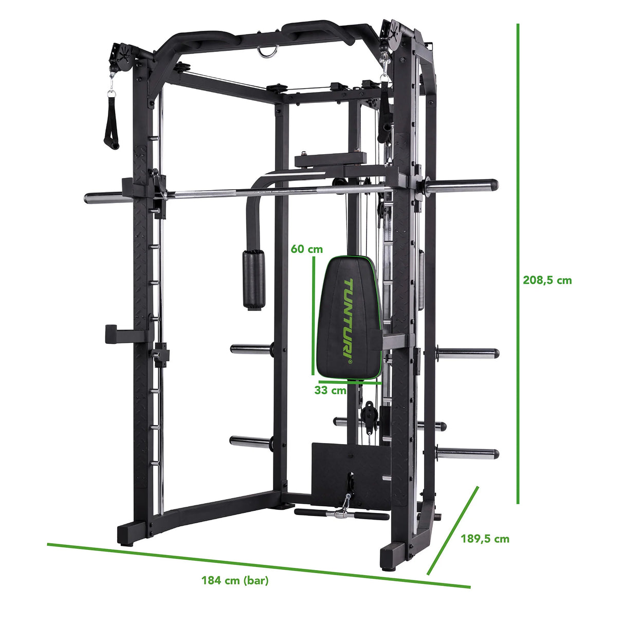 Voimanostokone Tunturi SM80 Full Smith