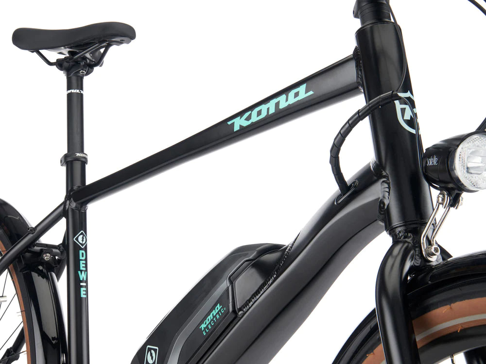 Sähköpyörä KONA Dew-E, 27.5" Satin Black