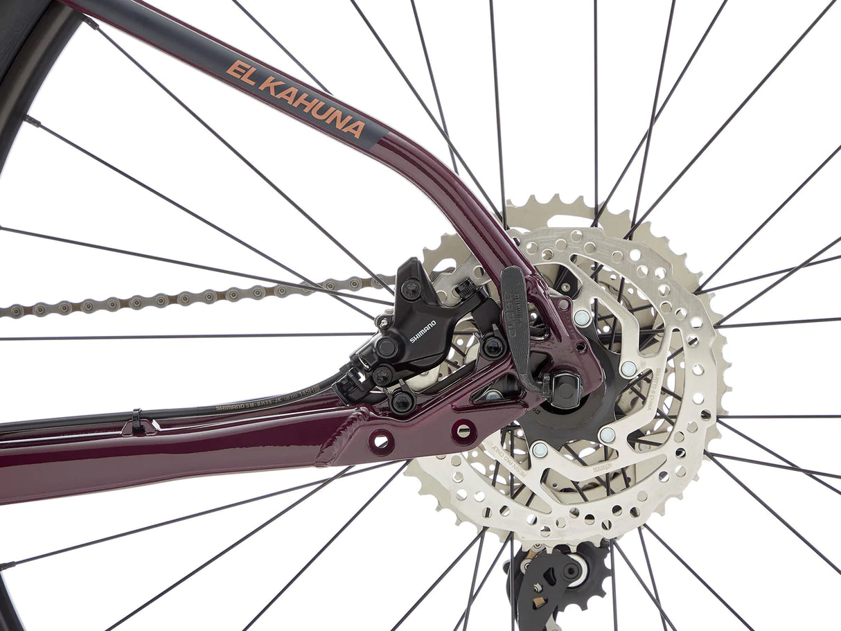 Electric bicycle KONA El Kahuna, 29" Gloss Plum (Purple)