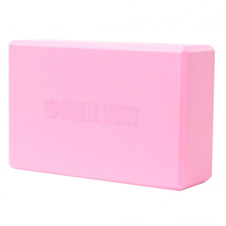 Lila yoga block från Gorilla Sports