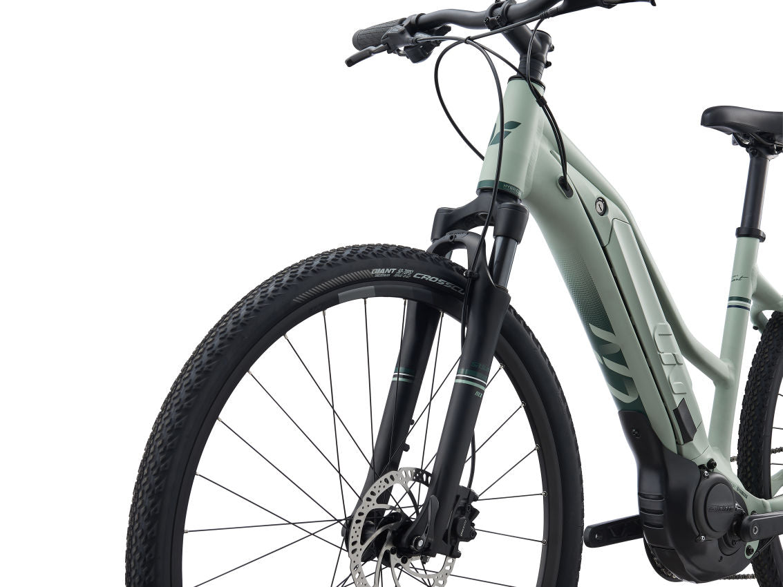 Elcykel LIV Rove E+, 28" Laurel, ljusgrön