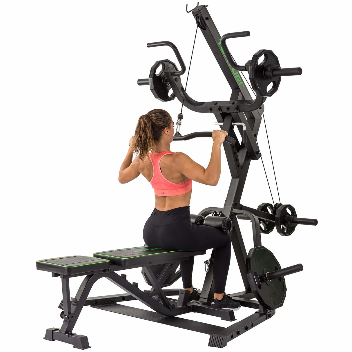 Multifunktionell träningsmaskin Tunturi WT85 Leverage Pulley Gym