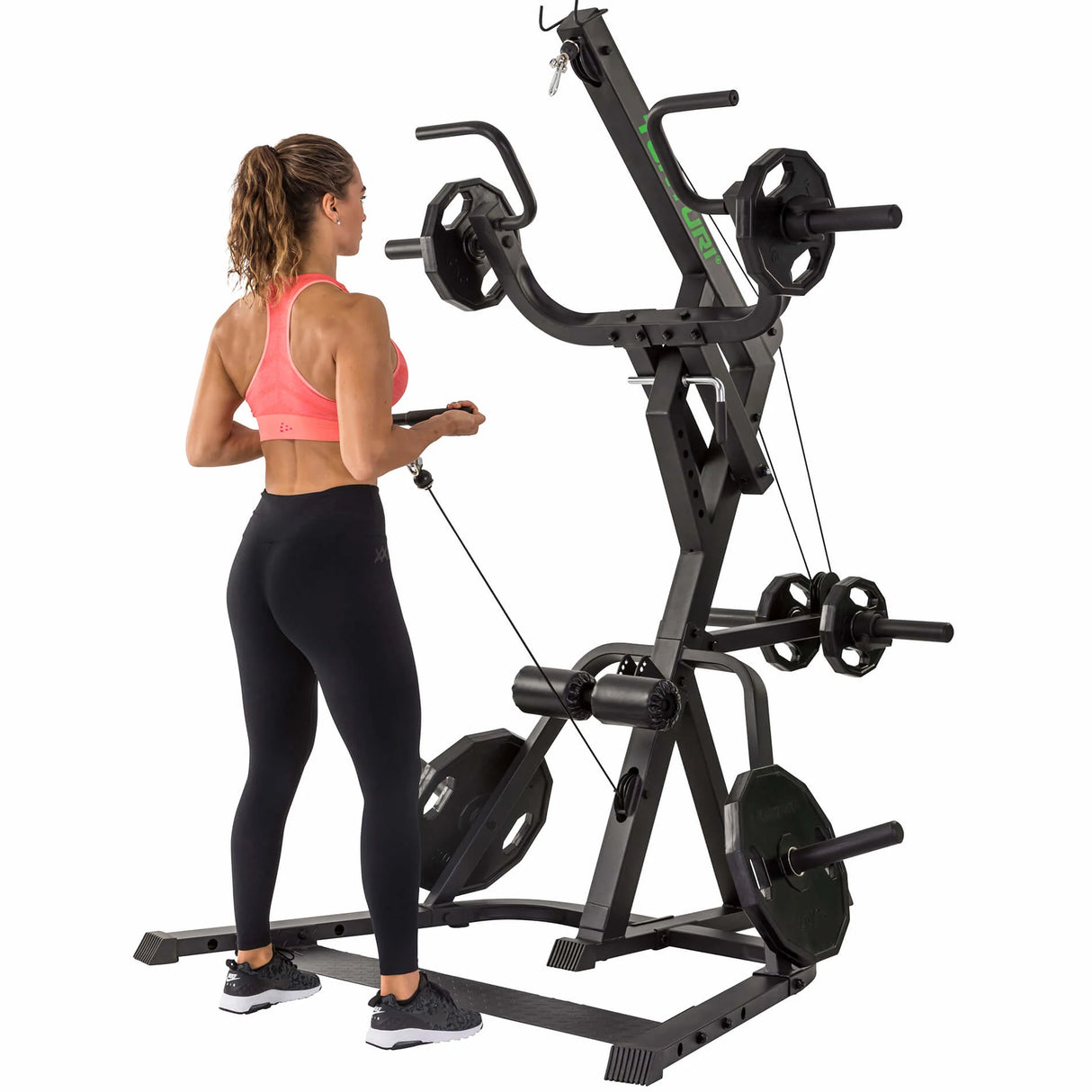 Multifunktionell träningsmaskin Tunturi WT85 Leverage Pulley Gym