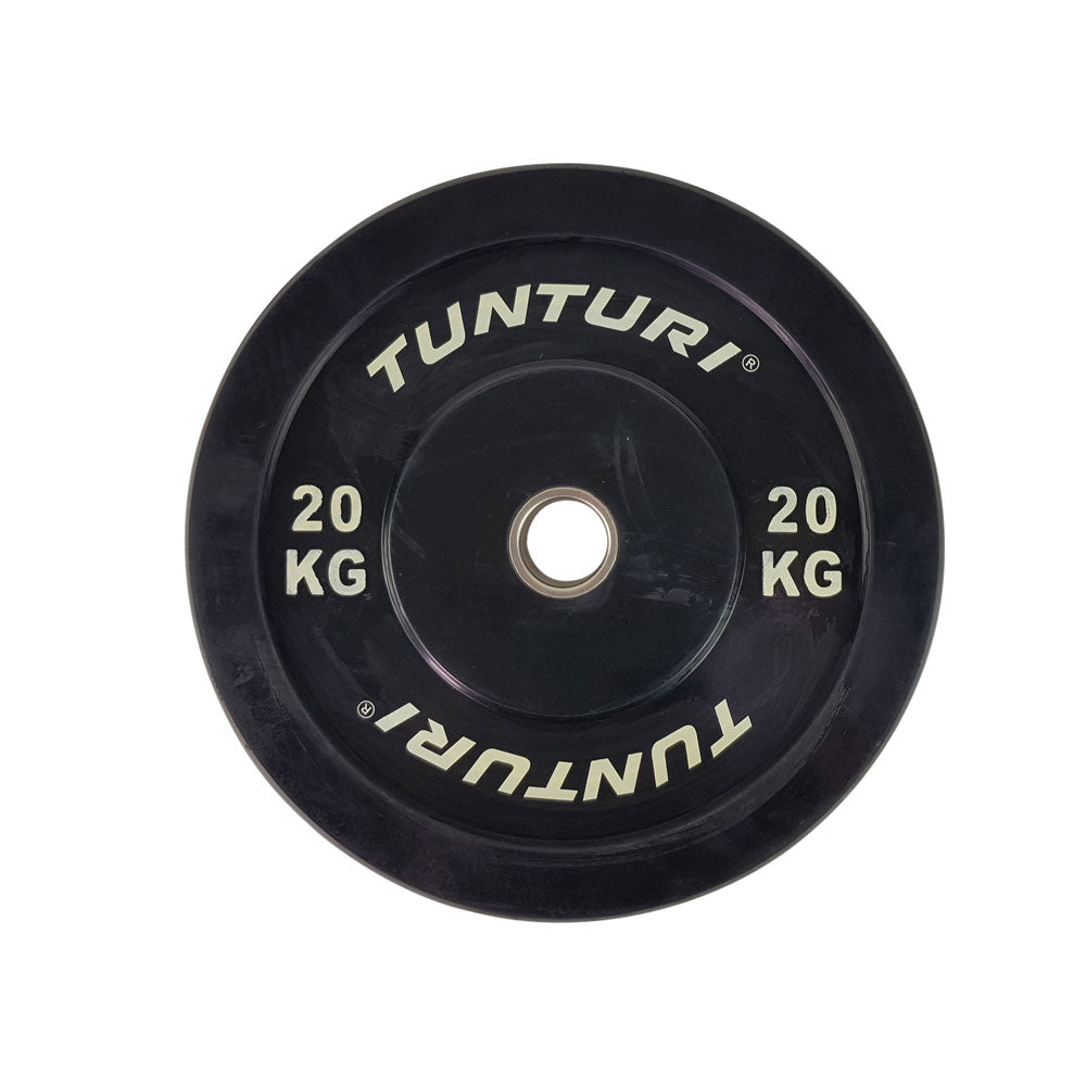 Levypaino TUNTURI Training Bumper Plate, 50 mm, 15 kg