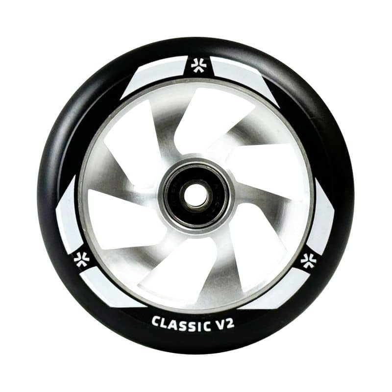 Union Classic V2 Pro Scooter Wheel 110mm, musta/harmaa