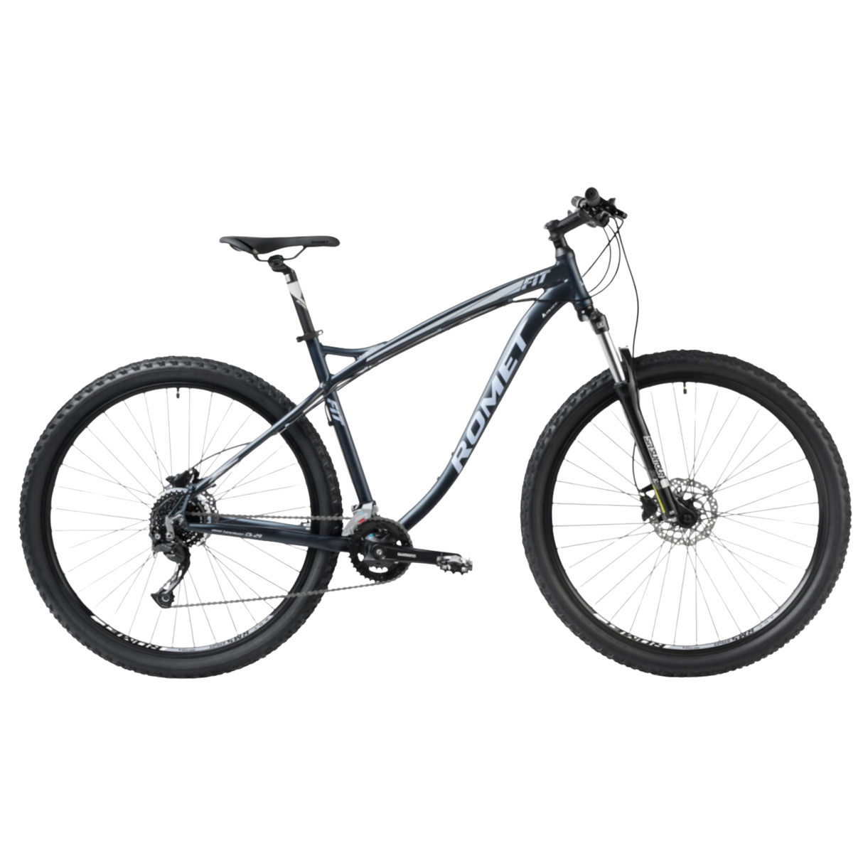 Cykel ROMET Rambler FIT 29, svart-grå