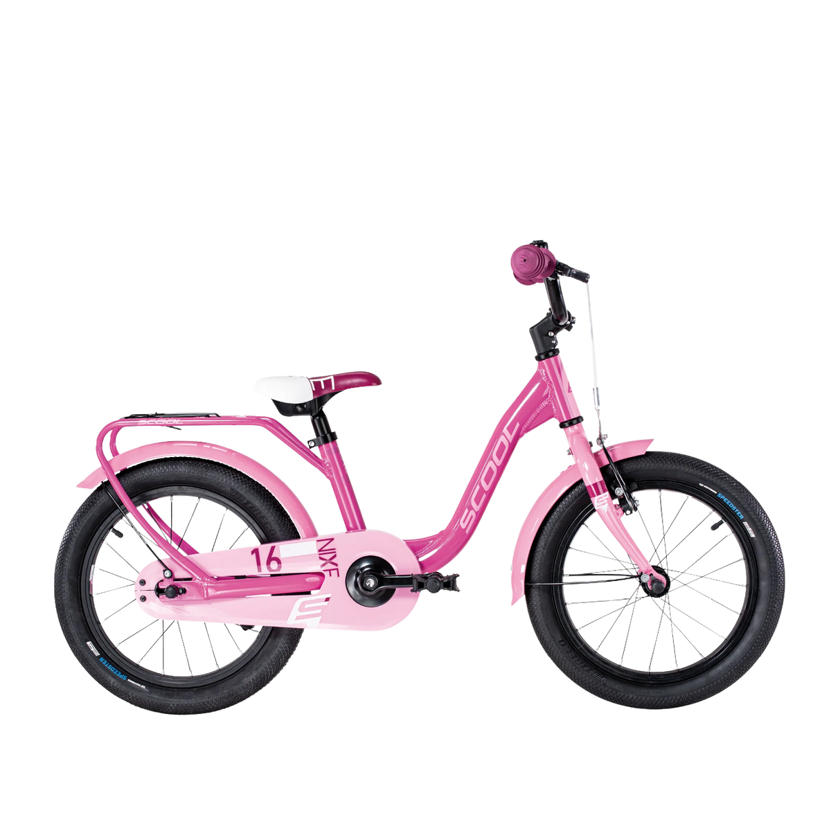 Lastenpyörä S´COOL niXe. 16" vaaleanpunainen