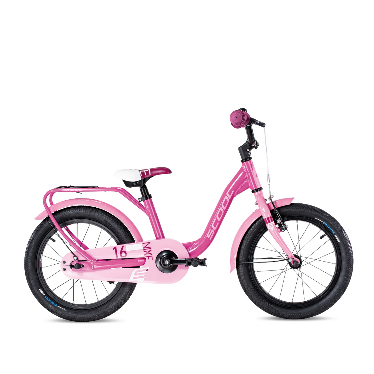 Lastenpyörä S´COOL niXe. 16" vaaleanpunainen