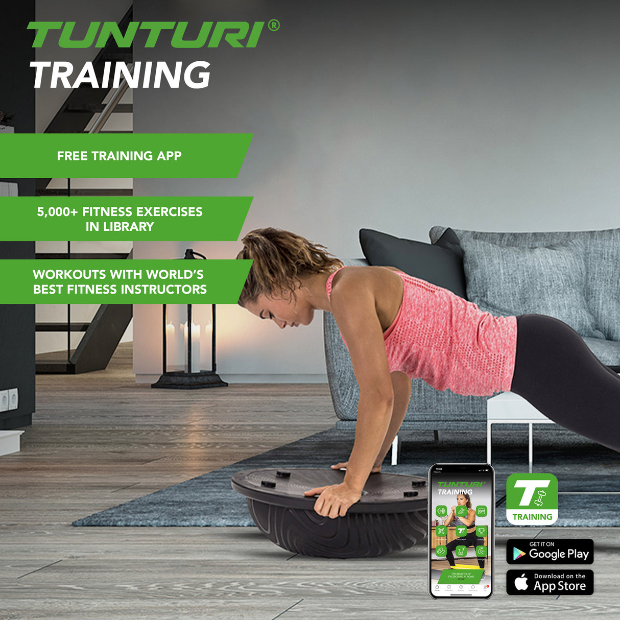 Tasapainolauta TUNTURI Pro Balance Trainer