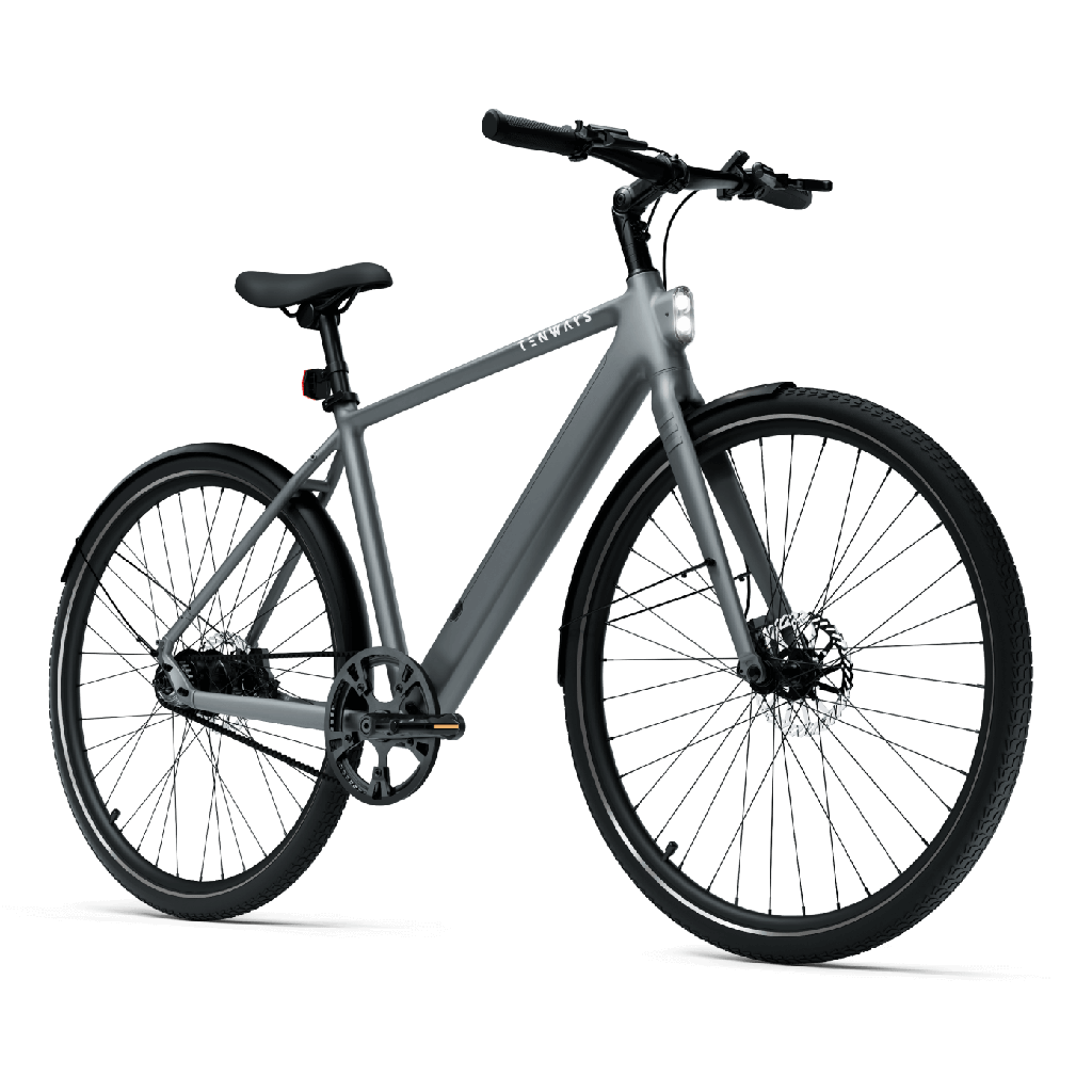 Elcykel TENWAYS CGO600 PRO, Ljusgrå