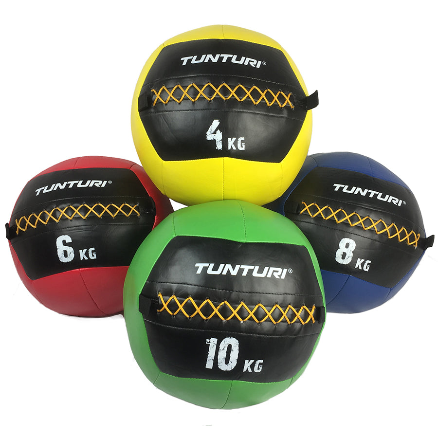 Tunturi Wall Ball 10 kg, vihreä