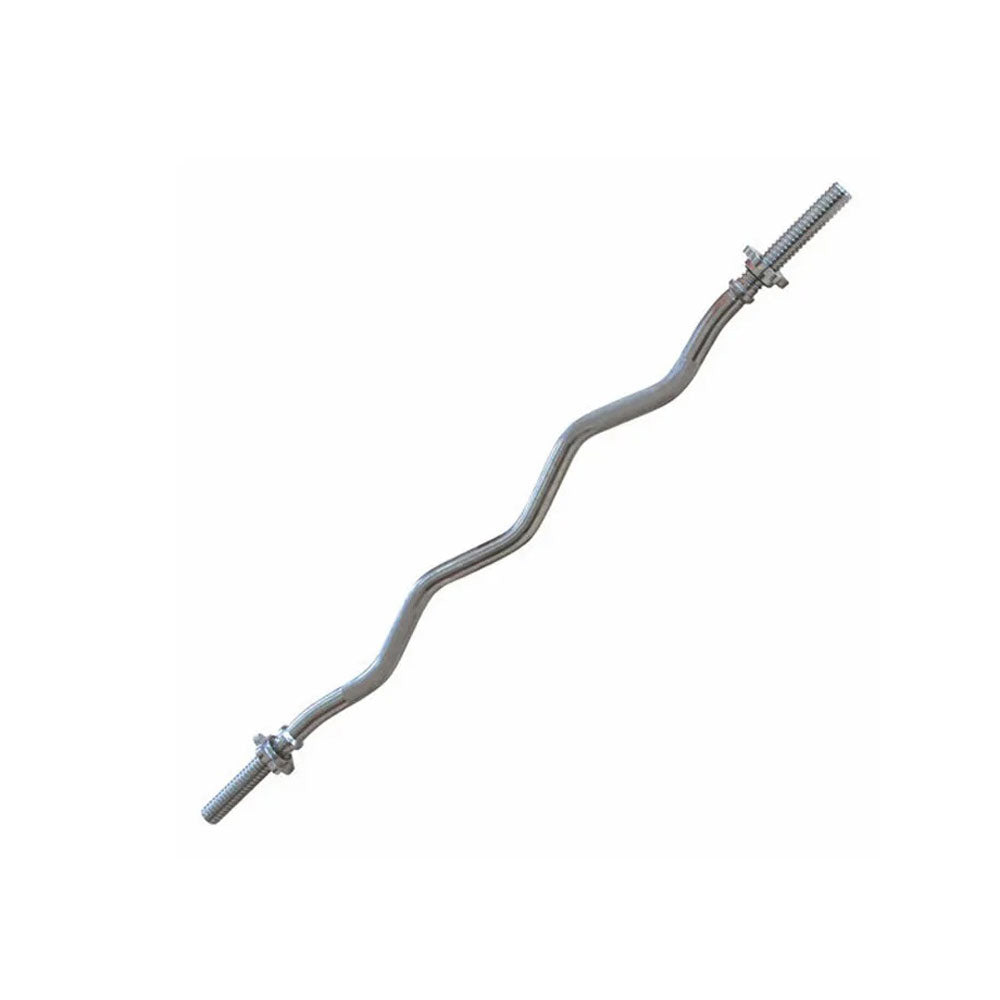TUNTURI Curl-tanko, 30 mm, 120 cm, Kierrelukot