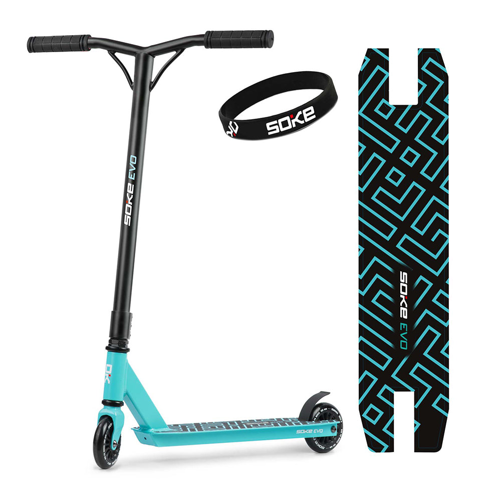 Trickscooter SOKE EVO, blå